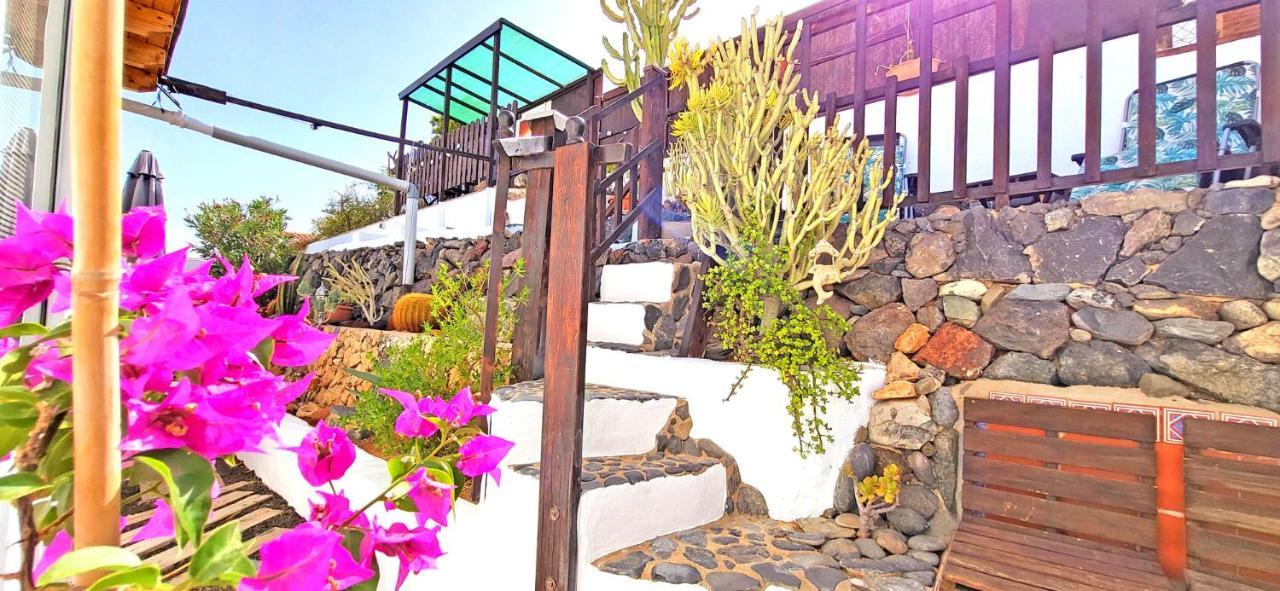 Casa La Isla - Tarajalejo - Glasfaserinternet - Garten Ngoại thất bức ảnh