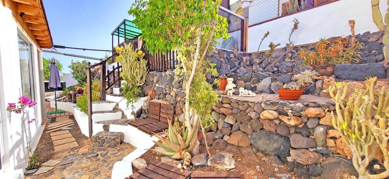 Casa La Isla - Tarajalejo - Glasfaserinternet - Garten Ngoại thất bức ảnh
