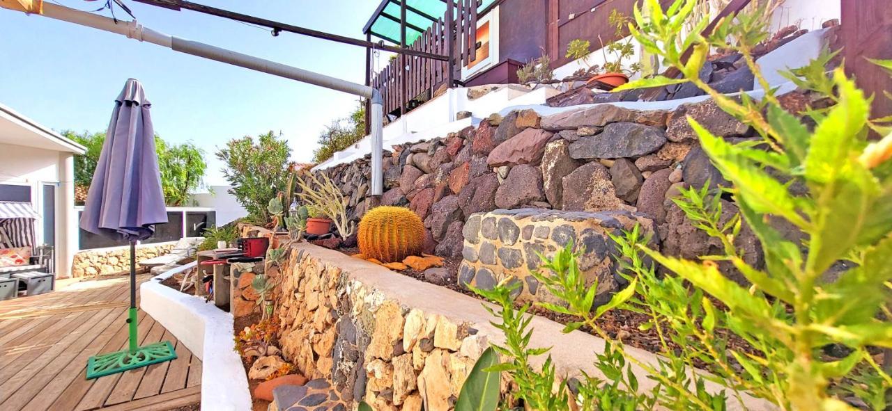 Casa La Isla - Tarajalejo - Glasfaserinternet - Garten Ngoại thất bức ảnh